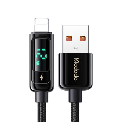 کابل تبدیل USB به آیفونی مک دودو مدل CA-9940 3A طول 1.2 متر