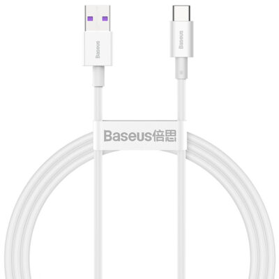 کابل سوپر فست شارژ تایپ سی بیسوس مدل Superior Series Fast Charging CATYS-A02 به طول 2 متر 66 وات