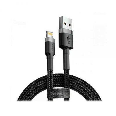 کابل لایتنینگ بیسوس Baseus Cafule CALKLF-BG1 طول 1 متر توان 2.4 آمپر