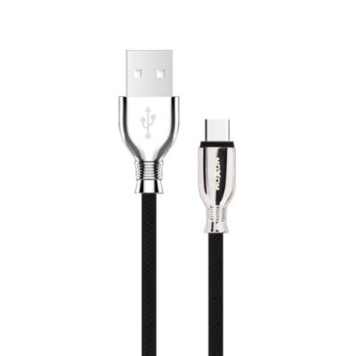 کابل شارژ USB به تایپ سی موکسوم 1 متری مدل USB To Type-C Charging Cable CC-77