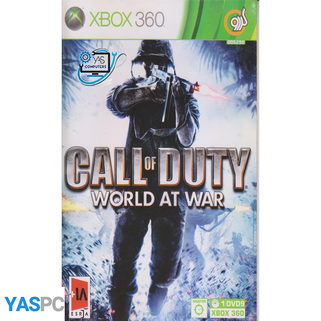 بازی CALL of DUTY :world at war برای XBOX 360