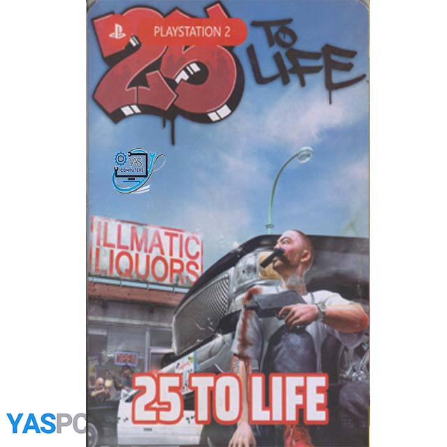 بازی 25 روز زندگی 25TO LIFE برای PS2