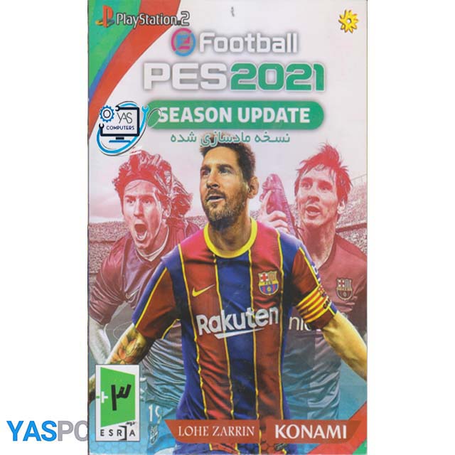 بازی pes2021 برای ps2