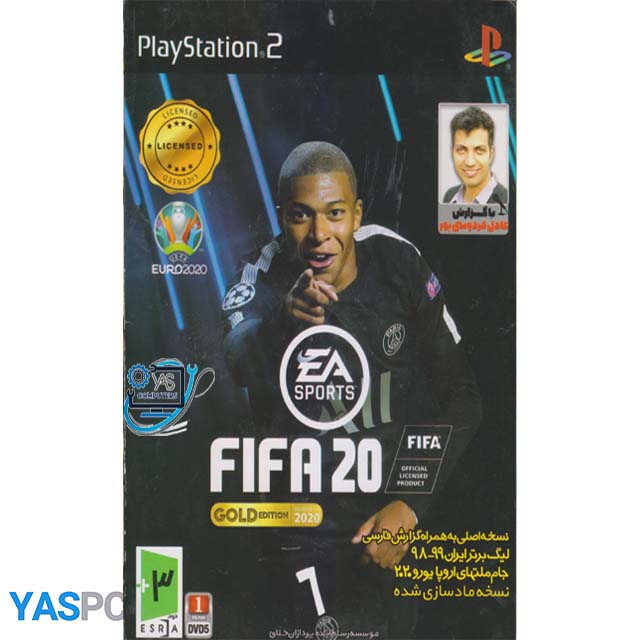 بازی fifa20 برای ps2