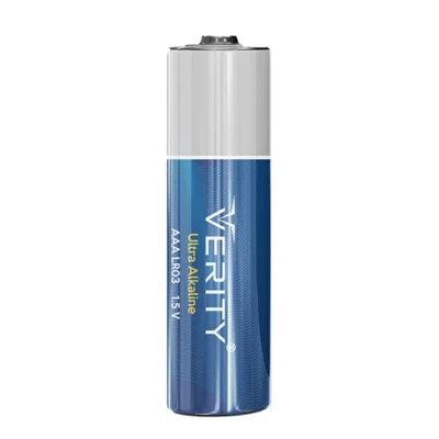 باتری نیم قلمی وریتی مدل LR03 SURER ALKALINE بسته دو عددی
