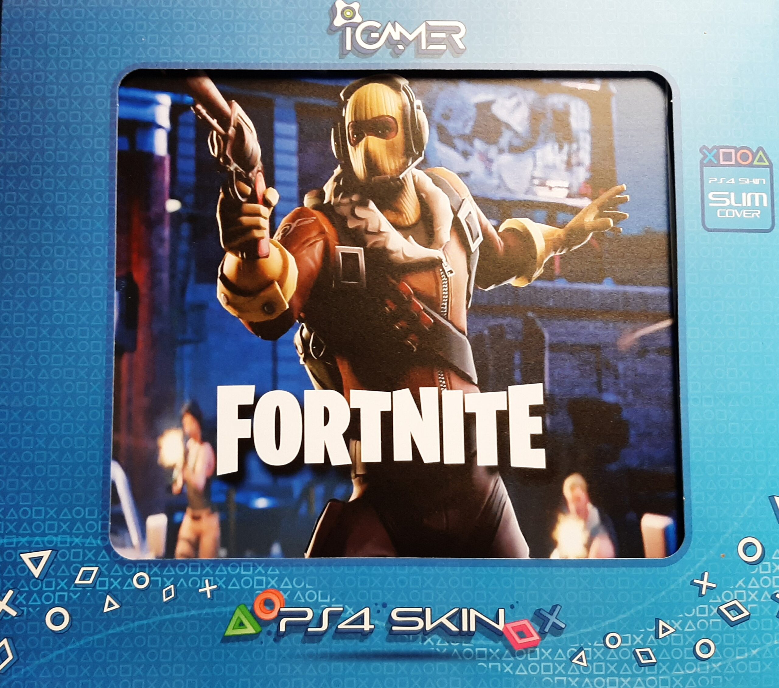 اسکین PS4 slim طرح FORTNITE