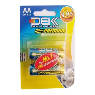 باتری قلمی آلکالاین DBK Ultra Premium مدل LR6