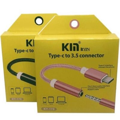 مبدل TYPE C به جک ۳٫۵MM برند KIN