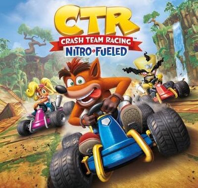 پرچم گیمینگ طرح CRASH TEAM RACING