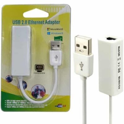 تبدیل USB2.0 به LAN RJ45 سرعت 10/100