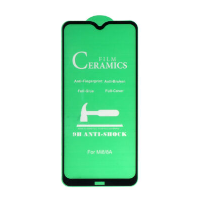 محافظ صفحه نمایش سرامیکی Xiaomi Redmi 8 / 8A – مشکی (بدون پک)