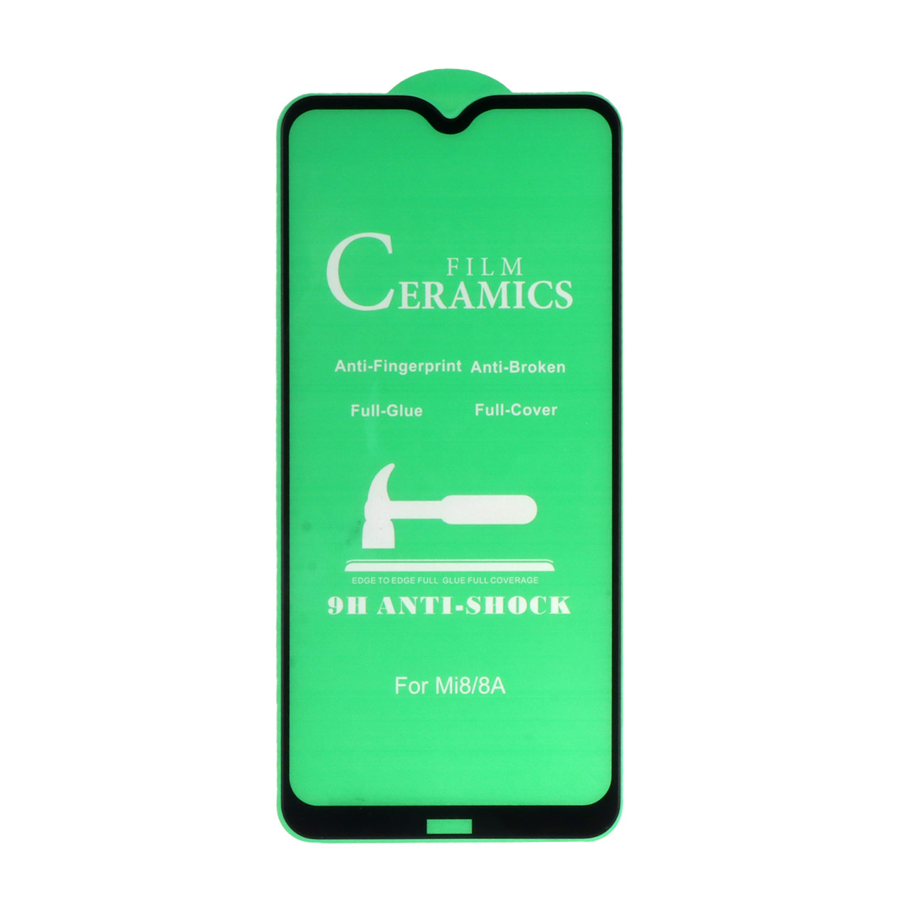 محافظ صفحه نمایش سرامیکی Xiaomi Redmi 8 / 8A – مشکی (بدون پک)