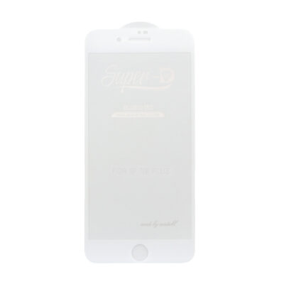 محافظ صفحه نمایش شیشه ای Apple iPhone 6 Plus / iPhone 7 Plus / iPhone 8 Plus – Full Cover Super D Mietubl (بدون پک) – سفید