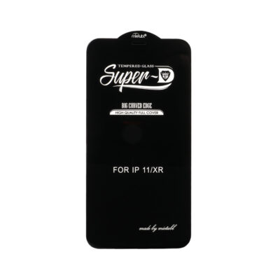 محافظ صفحه نمایش شیشه ای Apple iPhone 11 / iPhone XR – Full Cover Super D Mietubl – مشکی (بدون پک)