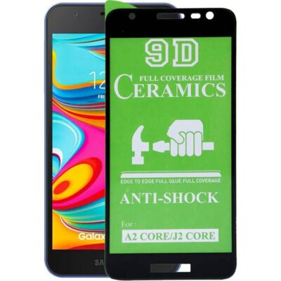 محافظ صفحه نمایش سرامیکی شفاف مناسب برای گوشی موبایل سامسونگ Galaxy J2 Core