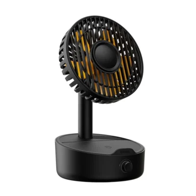 شارژر بی سیم و پنکه رو میزی بیسوس BS-W513 WXYZ-B01