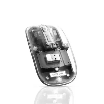 موس بیسیم گرین لاین Green Lion Transparent Mouse GL-113