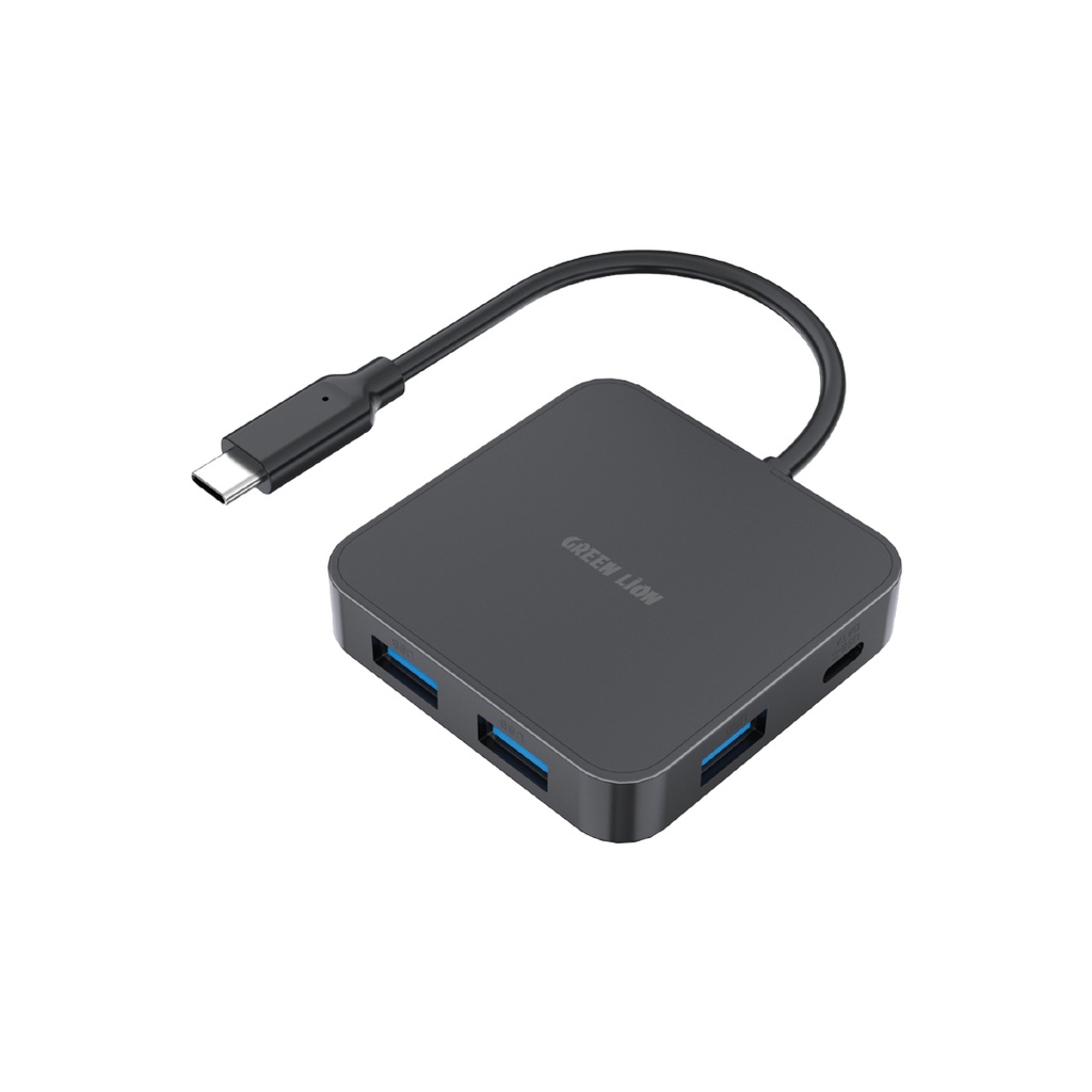 هاب 7 پورت تایپ سی گرین لاین 100 وات Green Lion GHB-7 7 in 1 USB-C HUB