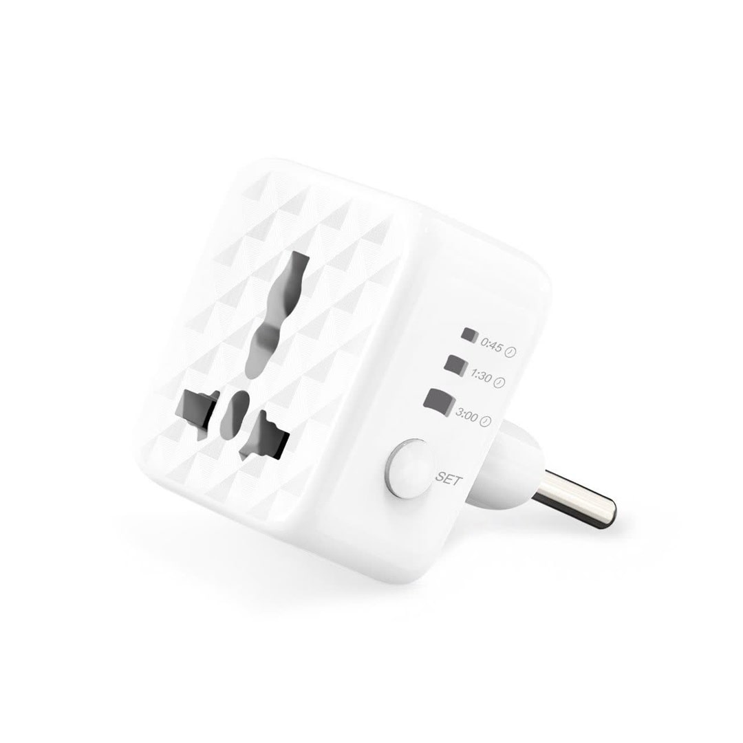 تبدیل برق جهانی تایمردار گرین Green Universal Conversion Plug With Timer