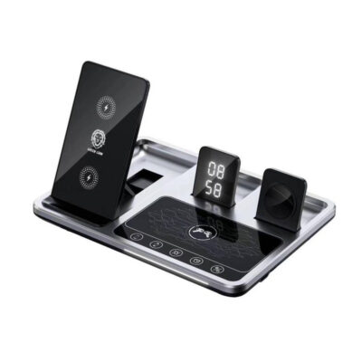شارژر وایرلس 4 کاره استیشن گرین لاین Green Lion 4in1 Wireless Charging Station