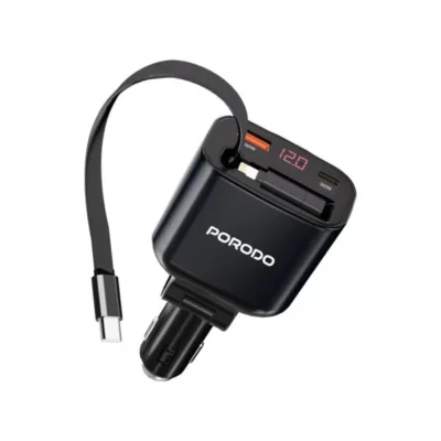 شارژر فندکی 105 وات پرودو مدل Porodo PD-CRD105W
