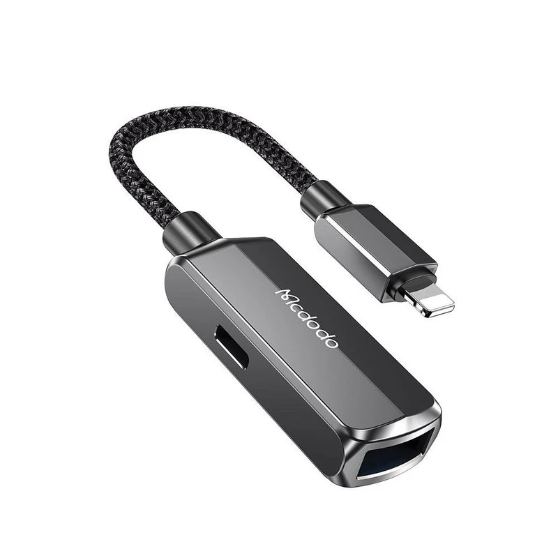 او تی جی آیفون مناسب هارد اکسترنال Mcdodo OTG 2 in 1 Convertor
