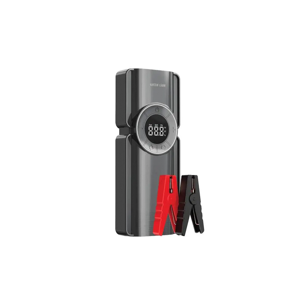 جامپ استارتر و کمپرسور باد قابل حمل گرین Green Lion Portable Jump Starter