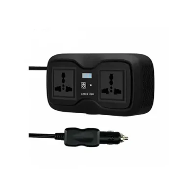 چندراهی و مبدل برق فندکی خودروی گرین لاین مدل GC-233 توان 200 وات Green Lion