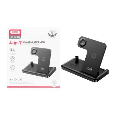 شارژر وایرلس چهار کاره ایکس او مدل XO WX033