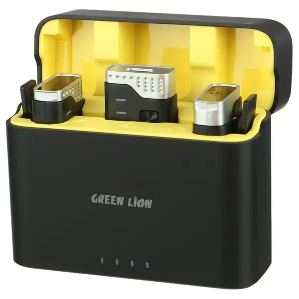 میکروفون بی‌سیم گرین لاین مدل Green Lion 3in1 360 Microphone GN3in1MIC360D