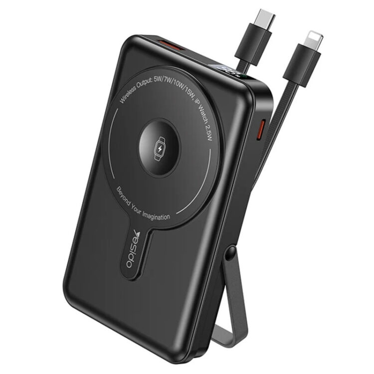 پاوربانک 10000 هزار بی سیم فست شارژ یسیدو مدل Yesido YP72 PD 22.5W