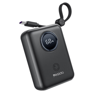 پاوربانک 10000 هزار بی سیم فست شارژ یسیدو مدل Yesido YP64 PD QC 22.5W