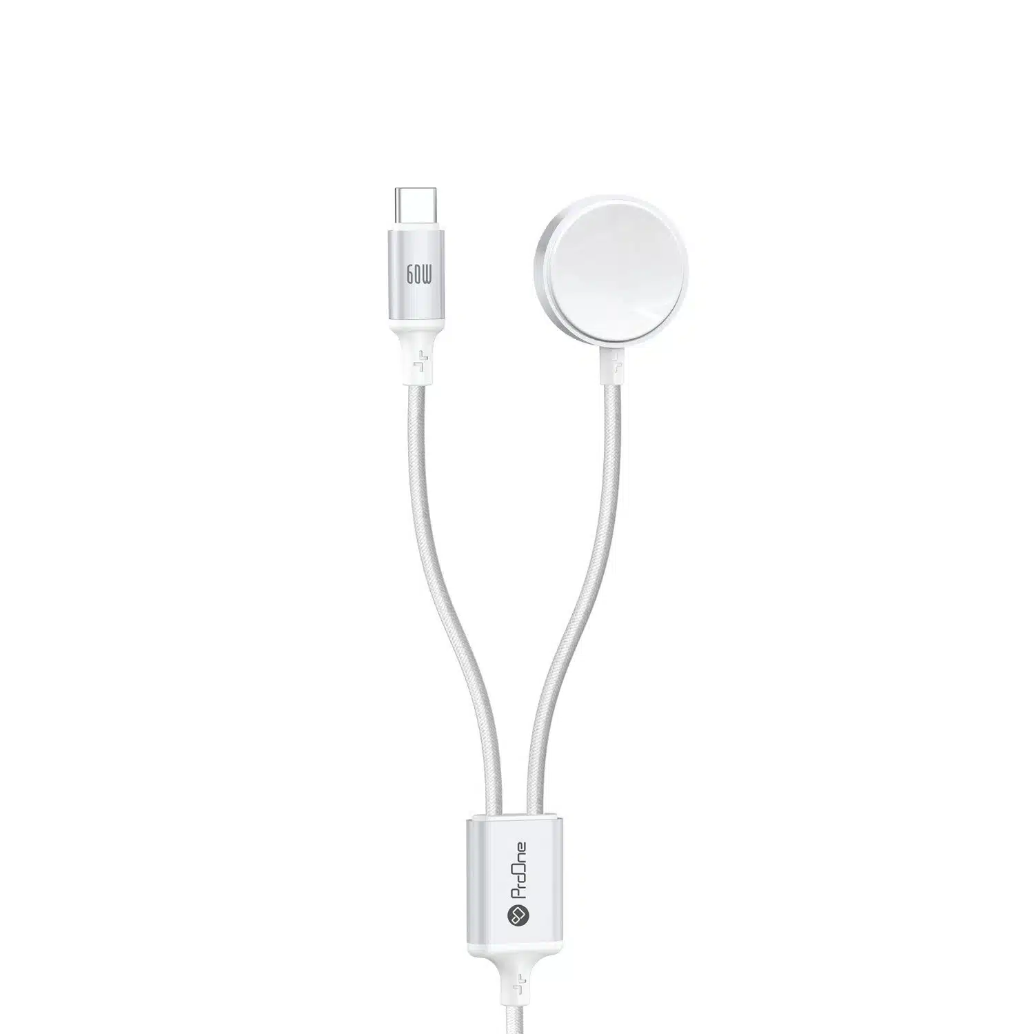 کابل شارژ مغناطیسی ساعت هوشمند 60وات پرووان مدل proOne PWL830