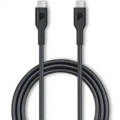 کابل شارژ دو سر تایپ سی سوپر فست شارژ 100 وات 1.2 متری پاورولوژی مدل Powerology PWCTC1M