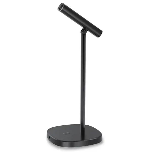 میکروفون رومیزی قابل چرخش پرودو مدل PORODO Desktop Tiltable USB Microphone with USB-C Data Cable PD-SCMIC-BK