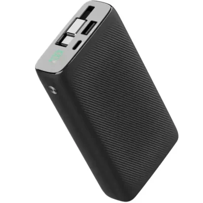 پاوربانک 35 وات 20000 پاورولوژی به همراه کابل تایپ سی جمع شونده Powerology ppbcha72