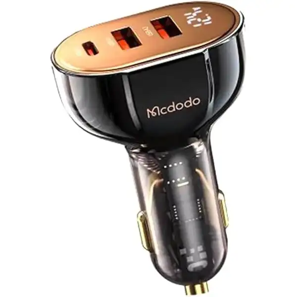شارژر فندکی 100 وات 3 پورت مک دودو مدل Mcdodo CC-2300‏