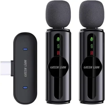میکروفون بی‌سیم گرین لاین مدل Green Lion GM-76X GNGM76XMICBK