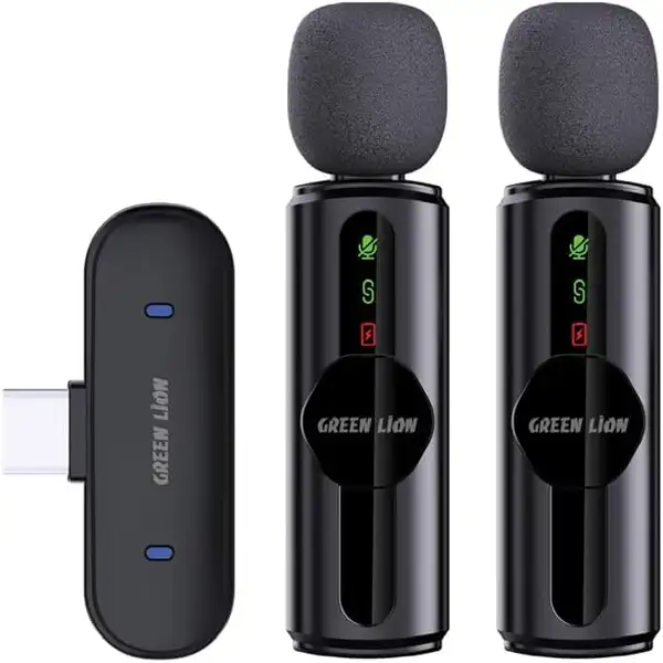 میکروفون بی‌سیم گرین لاین مدل Green Lion GM-76X GNGM76XMICBK