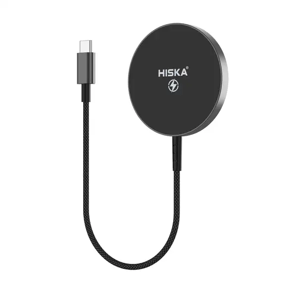 شارژر بی سیم 15W هیسکا مدل Hiska HR-08