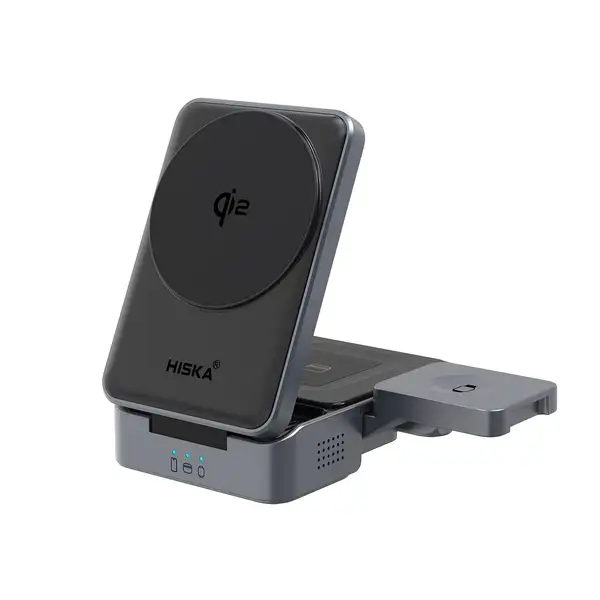 شارژر بی سیم مگنتی 15W هیسکا مدل Hiska HR-15