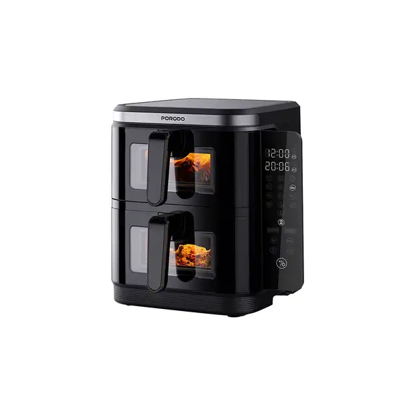 سرخکن و هوا پز بدون روغن دو طبقه پرودو مدل Porodo LFST087 Lifestyle Double Stack Air Fryer