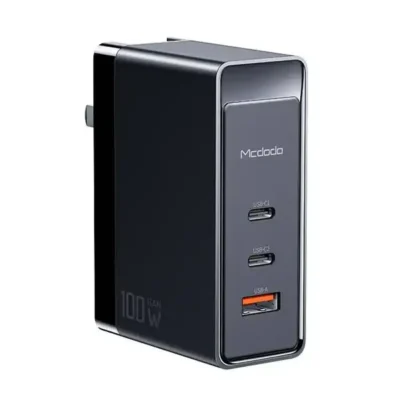 شارژر دیواری 3 پورت 100 واتی مک دودو مدل MCDODO CH-8101 Pro