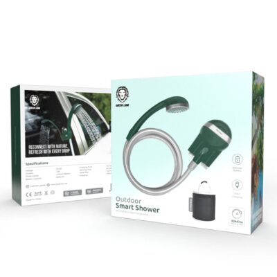 دوش سفری و خودشور قابل حمل گرین لاین مدل Green Lion GNOTDSHWGN