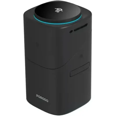 استند شارژر وایرلس ۱۵ وات پرودو مدل PORODO Auto Rotate & Slide Qi2 FWC043