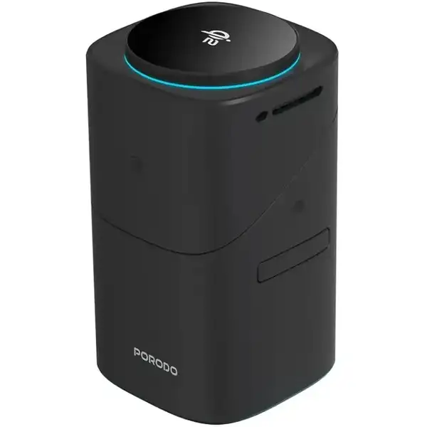 استند شارژر وایرلس ۱۵ وات پرودو مدل PORODO Auto Rotate & Slide Qi2 FWC043