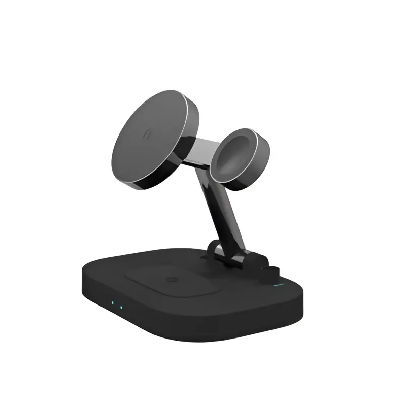 استند و شارژر وایرلس 15 وات چندکاره اوی مدل Awei W22 4 in 1