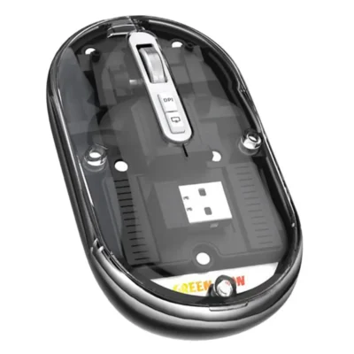 ماوس بی سیم گرین لاین Green Lion Transparent Mouse Lite