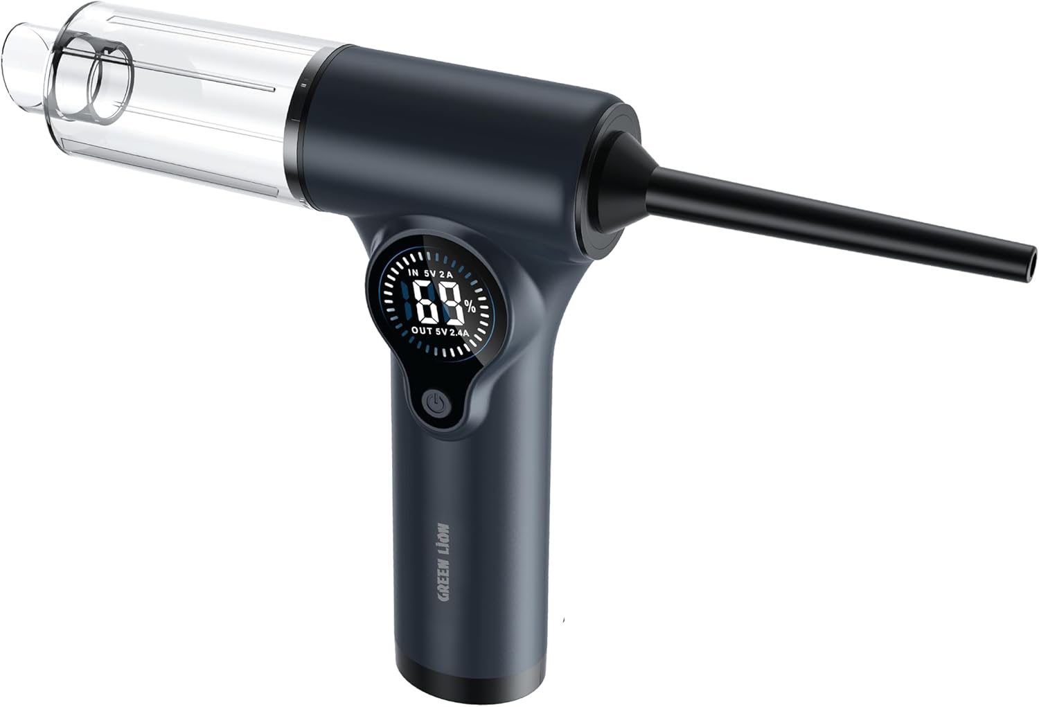 جامپ استارتر،جت فن و جارو شارژی گرین لاین Green Lion Ignitor 12V Jump Starter,Blower,Vacuum,Power Bank