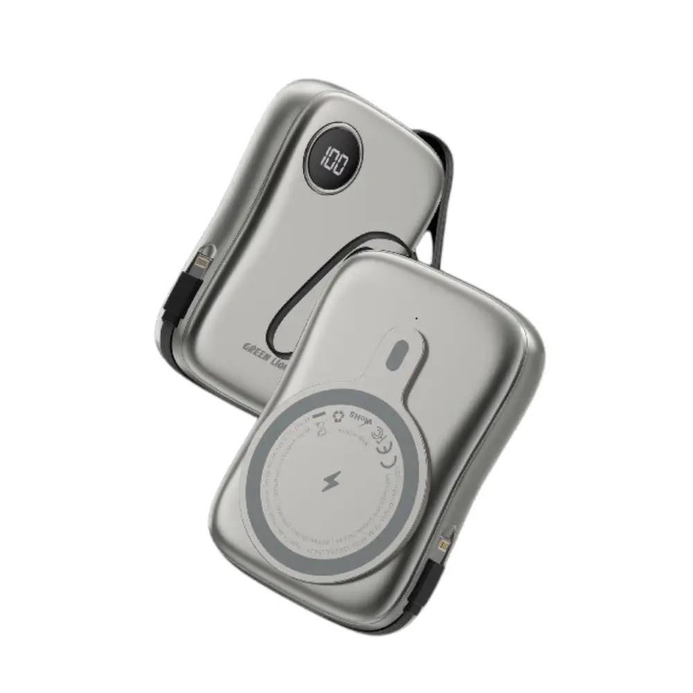 پاوربانک گرین لاین Green Lion MagPulse 10000mAh پاوربانک گرین لاین Green Lion MagPulse 10000mAh